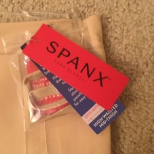 Spanx high waisted mid thigh